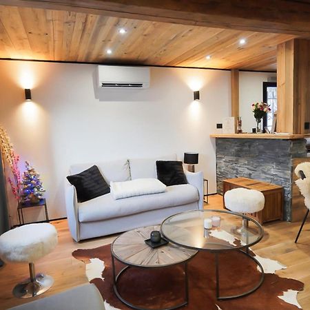 Logement A Megeve Avec Jardin Ngoại thất bức ảnh