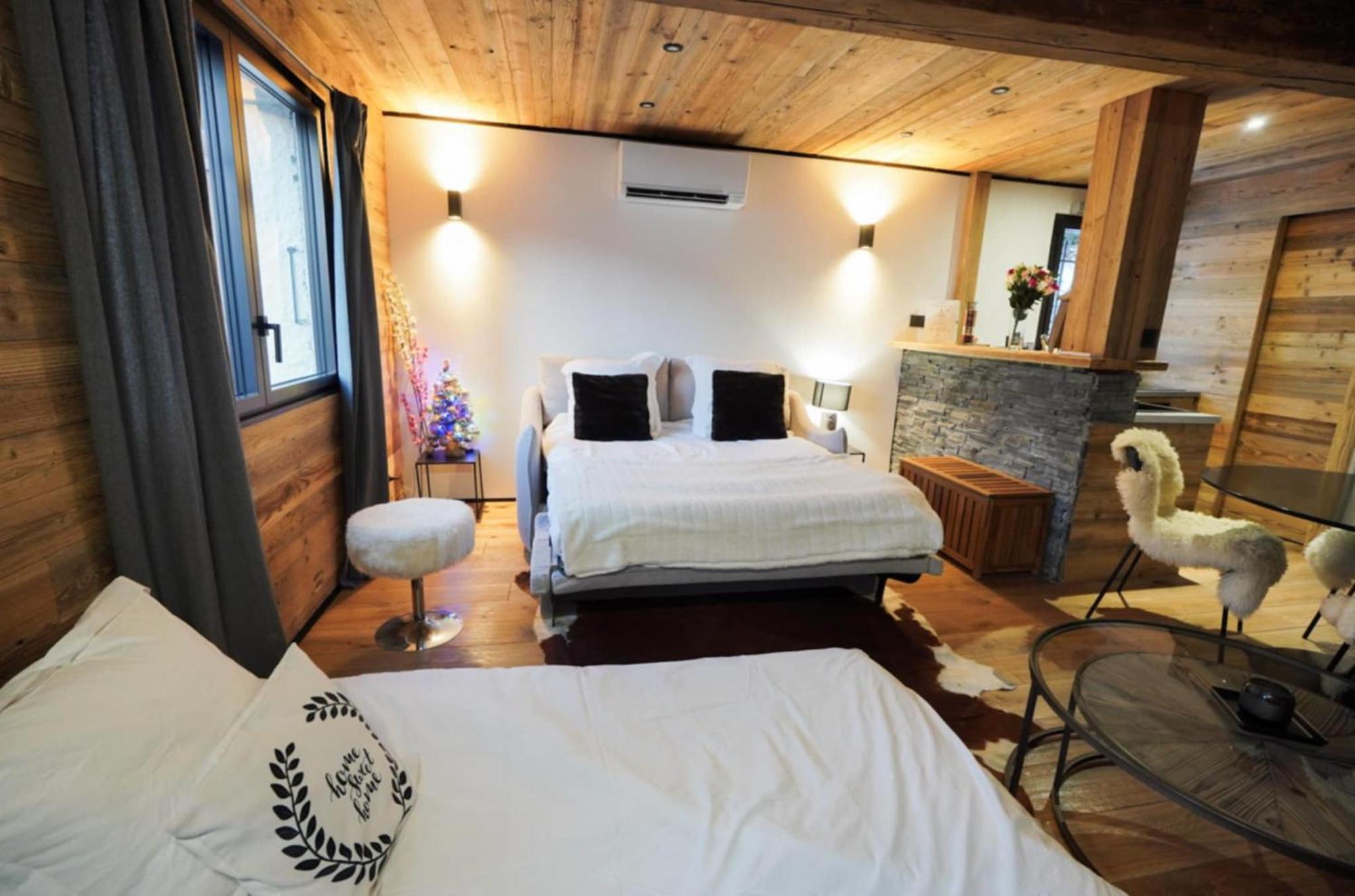Logement A Megeve Avec Jardin Ngoại thất bức ảnh