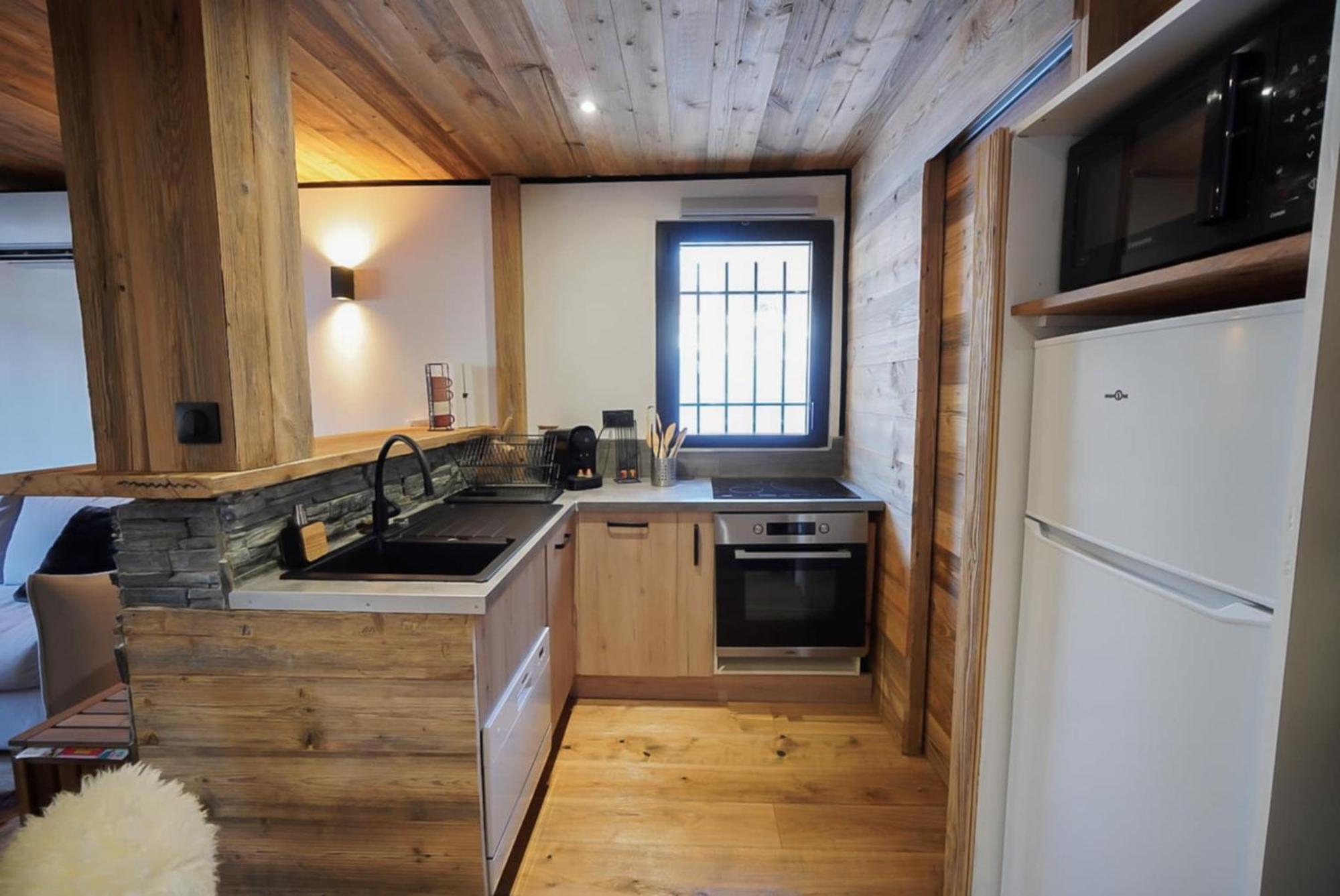 Logement A Megeve Avec Jardin Ngoại thất bức ảnh